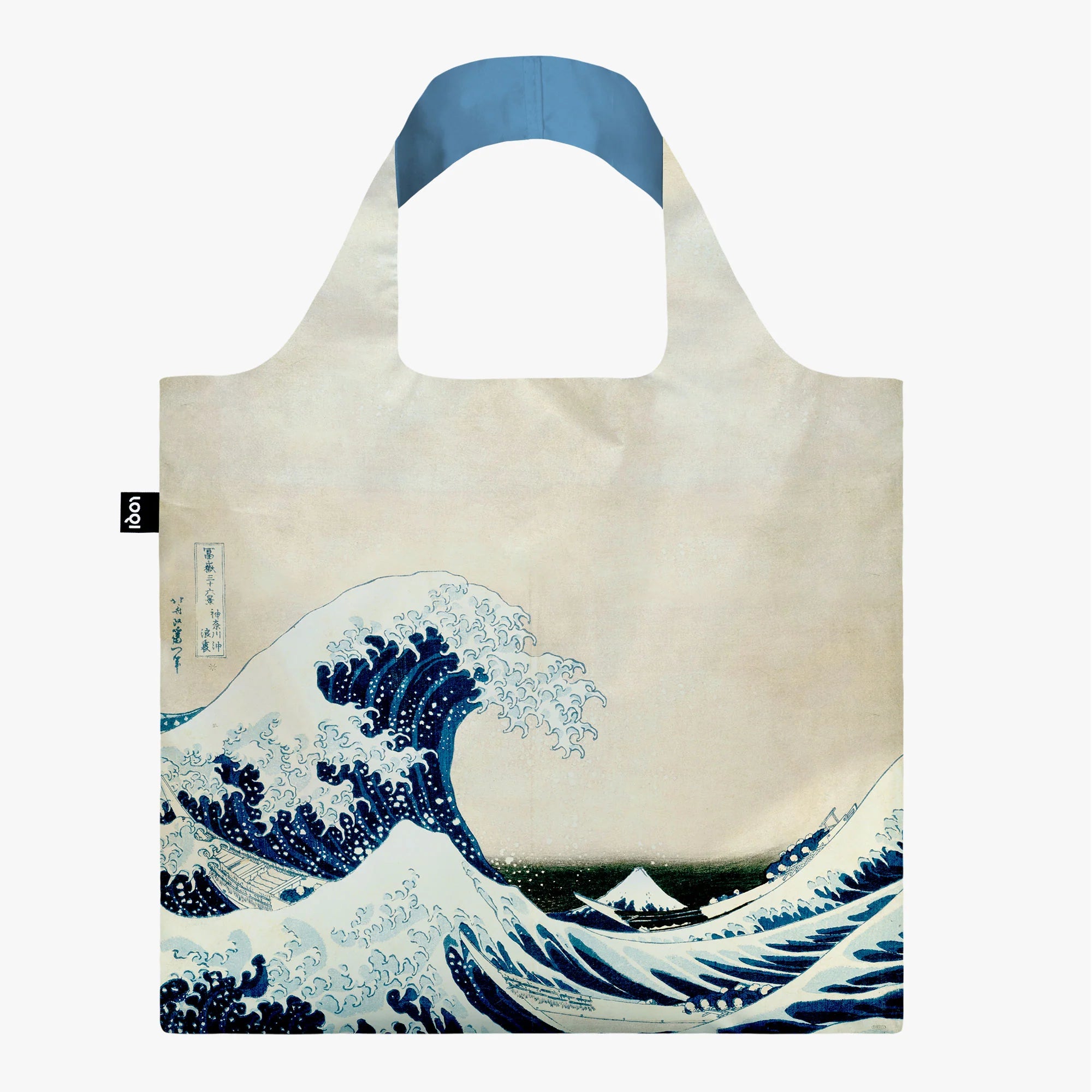 Sustainable Living Loqi Hokusai Great Wave Recycled Bag by Weirs of Baggot Street