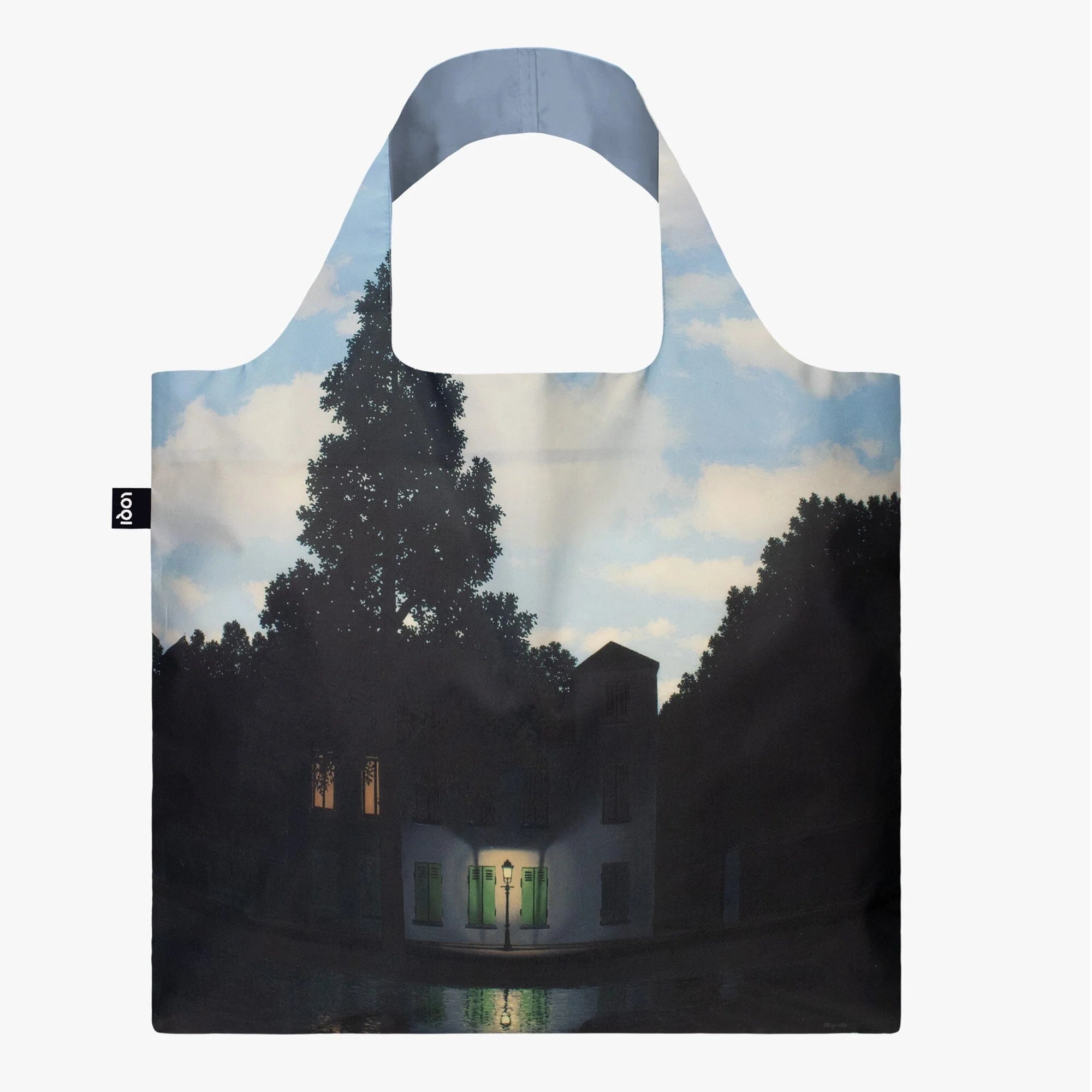 Sustainable Living Loqi Renet Magritte Images Recycled Bag by Weirs of Baggot Street