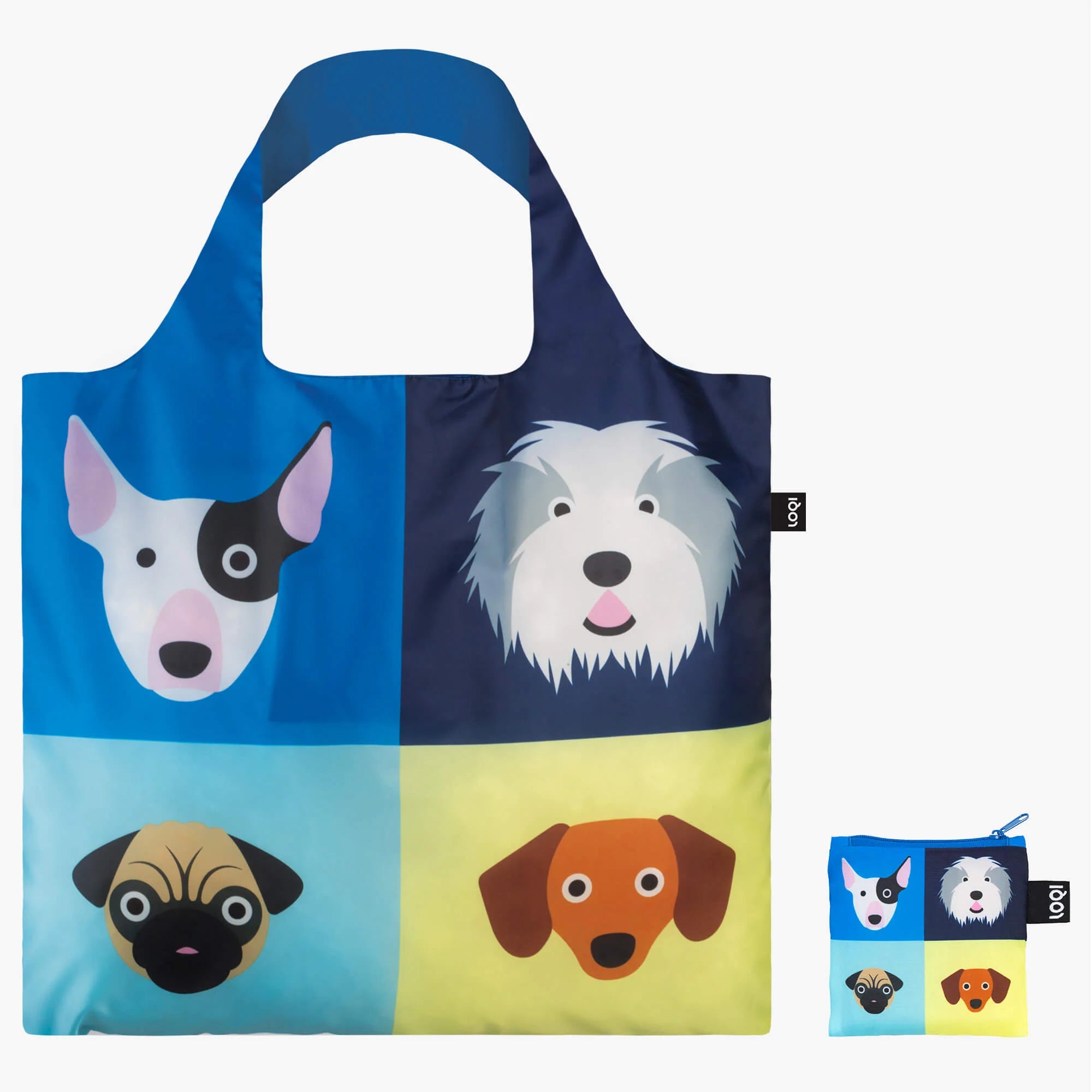 Sustainable Living Loqi Stephen Cheetham Dogs Recycled Bag by Weirs of Baggot Street