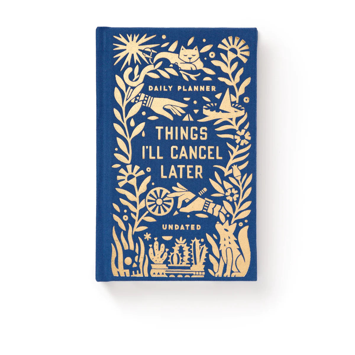 Brilliant Books | Things I'll Cancel Later Undated Mini Planner by Brass Monkey by Weirs of Baggot Street