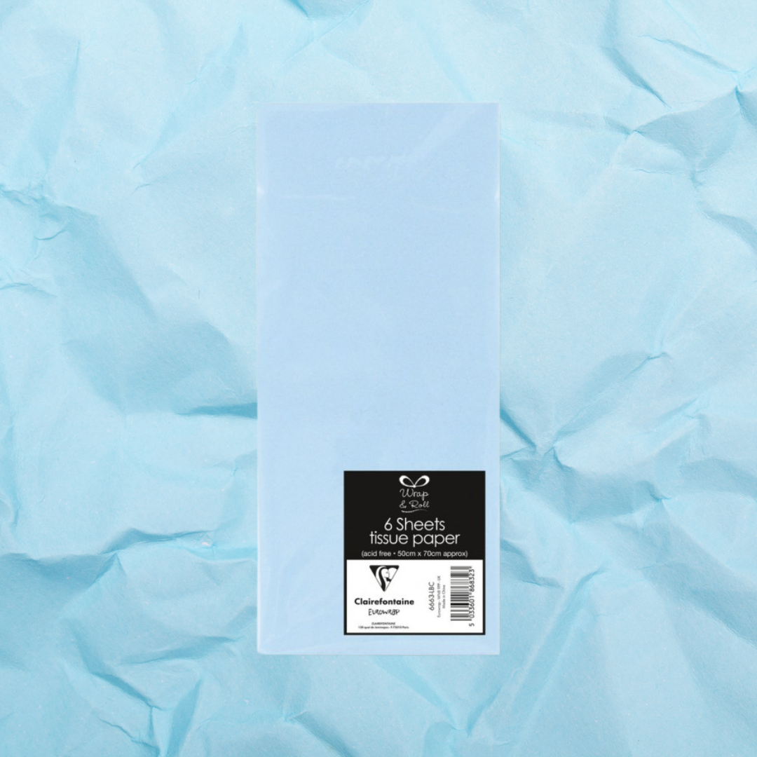 Tissue Paper - Light Blue Finishing Touches by Weirs of Baggot Street