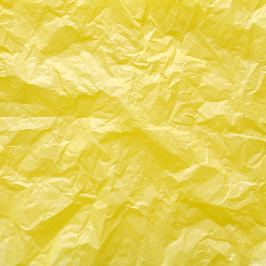 Tissue Paper - Yellow Finishing Touches by Weirs of Baggot Street