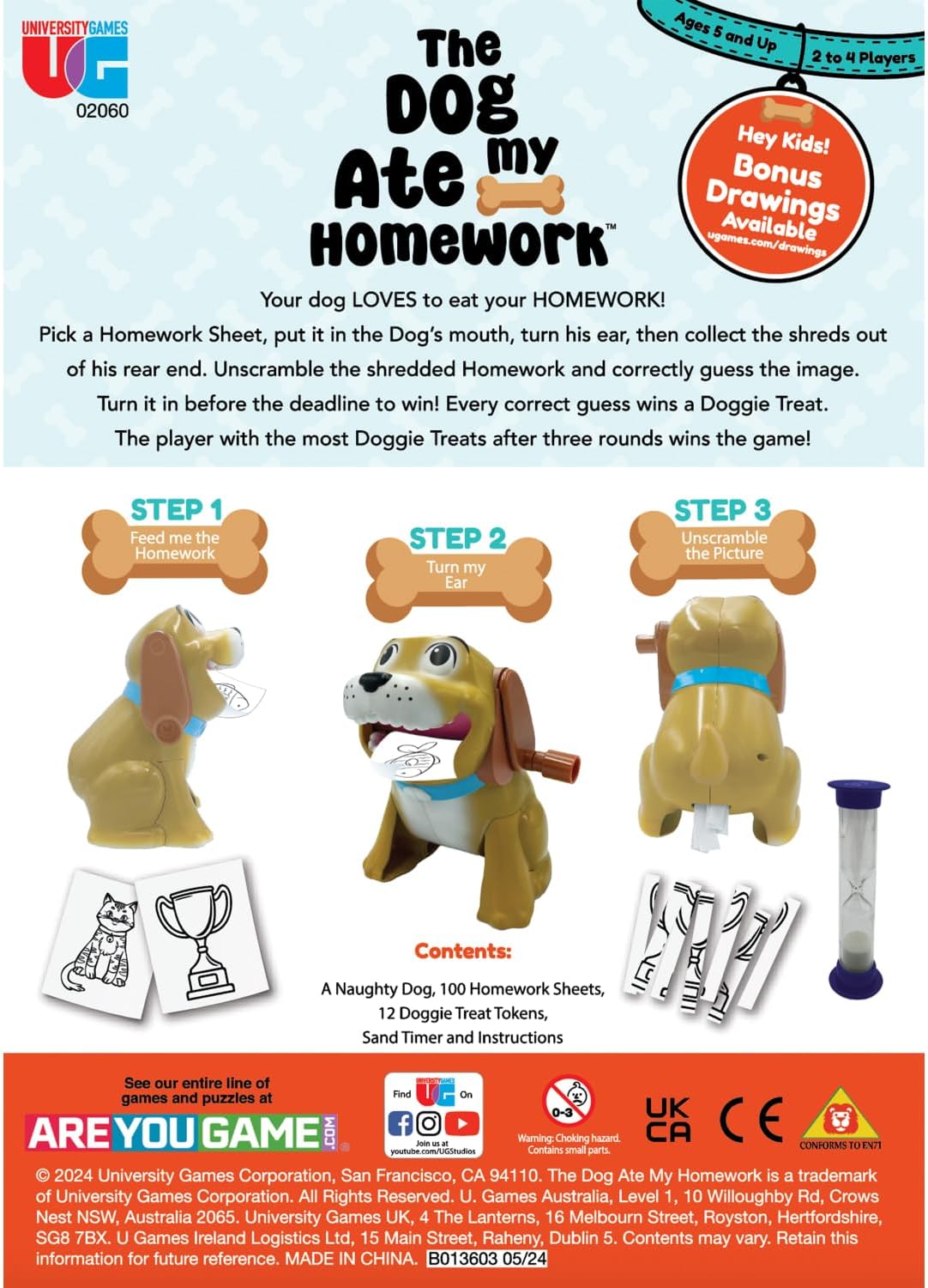 Toys Games and Puzzles Dog Ate My Homework by Weirs of Baggot Street