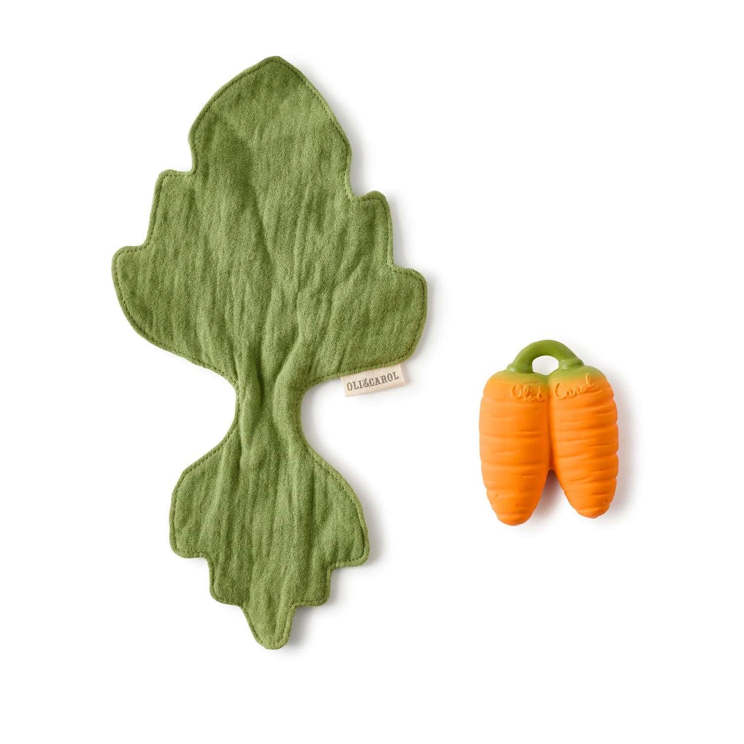 Toys Games and Puzzles Oli & Carol Cathy The Carrot Mini Teether by Weirs of Baggot Street