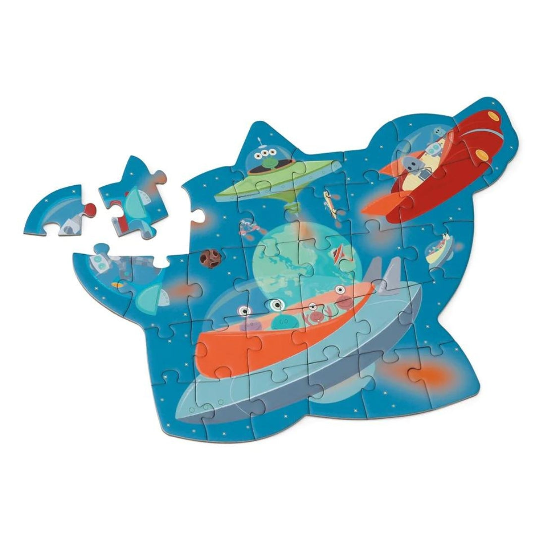 Toys Games and Puzzles Scratch Compact Contour Puzzle: Space by Weirs of Baggot Street