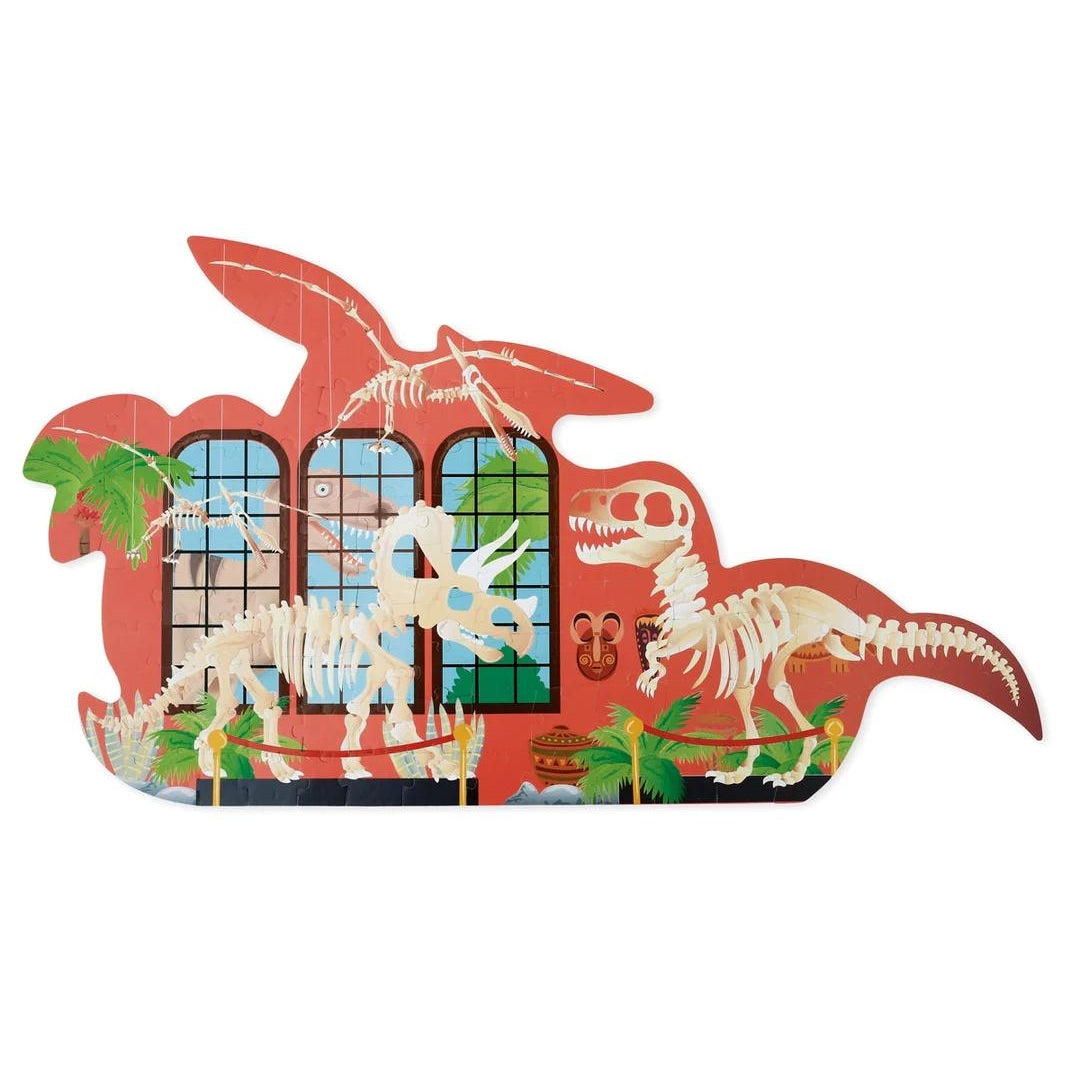 Toys Games and Puzzles Scratch Double Sided Contrast Dino Puzzle by Weirs of Baggot Street