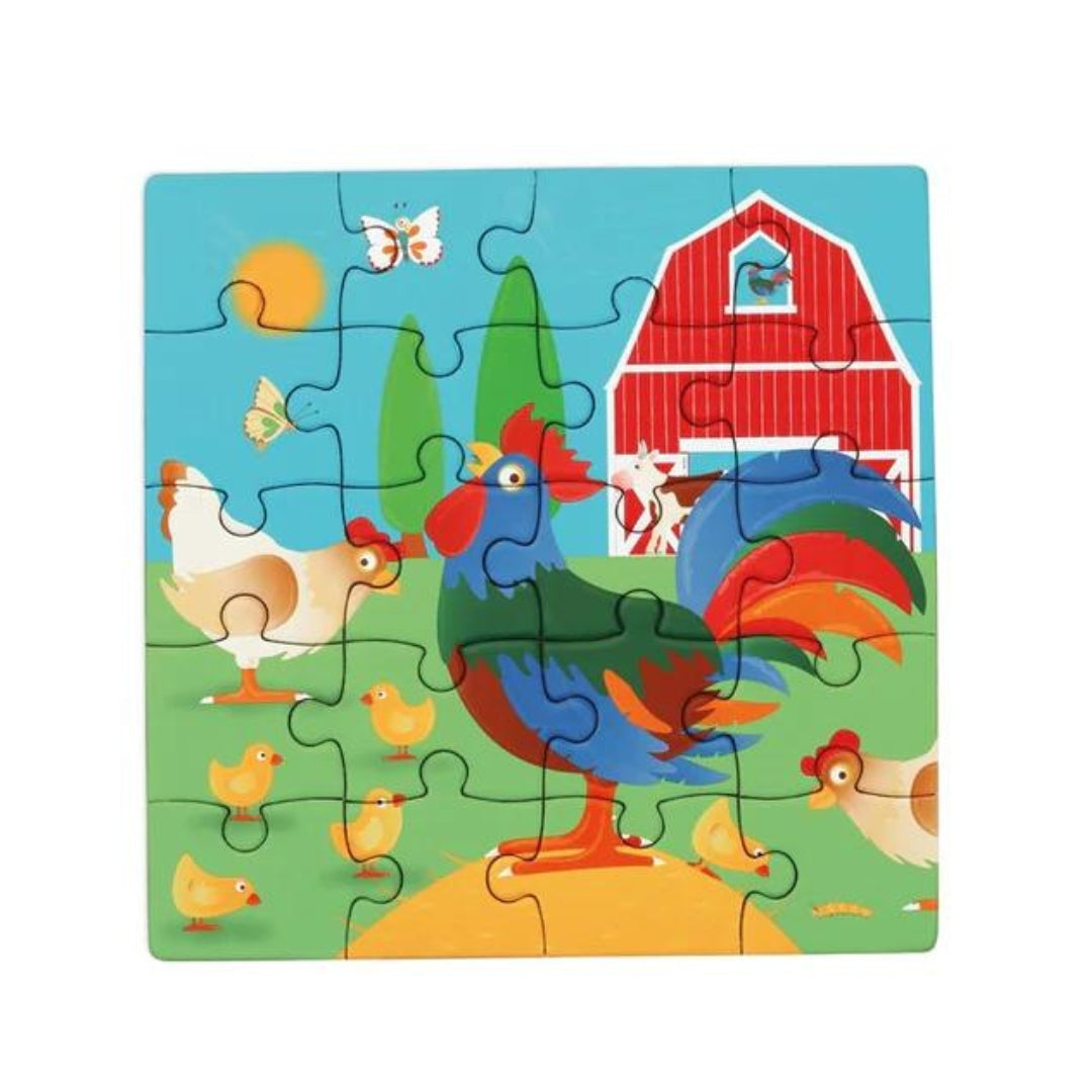 Toys Games and Puzzles Scratch Magnetic Puzzle Book: Farm by Weirs of Baggot Street