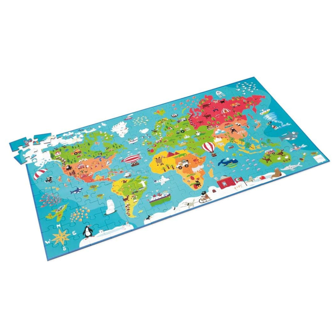 Toys Games and Puzzles Scratch XXL World Map by Weirs of Baggot Street