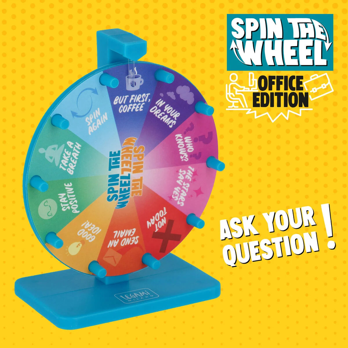 Vintage Games | Legami Vintage Games Answer Wheel Spin The Wheel by Weirs of Baggot Street