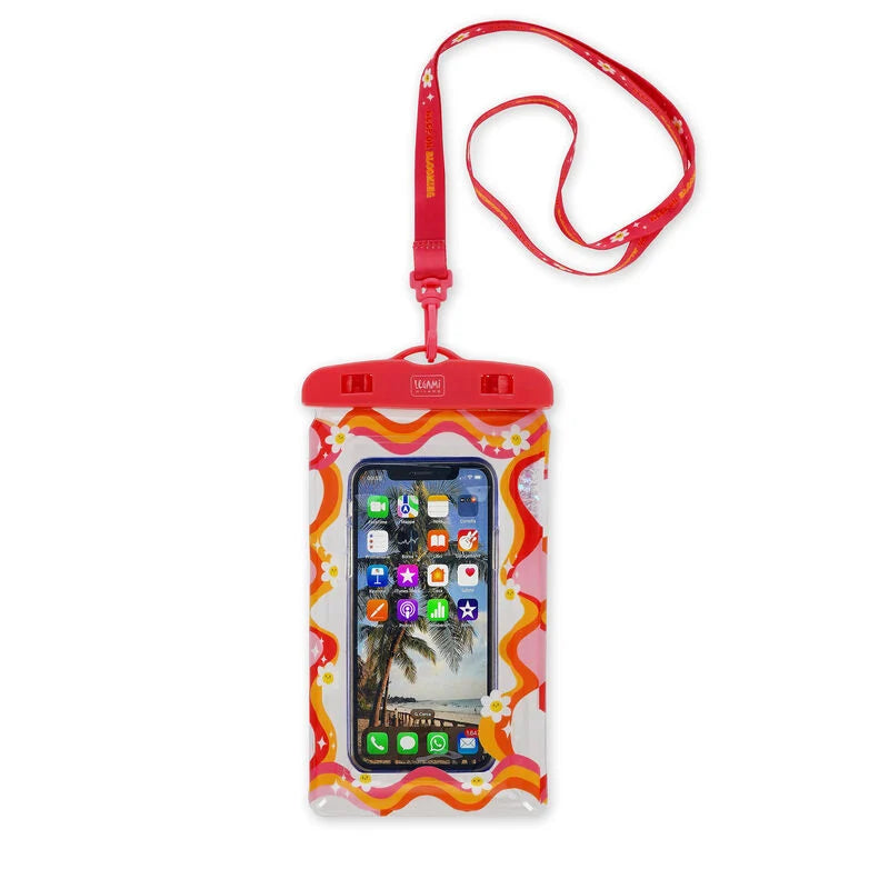 Fabulous Gifts Beach Accessories Legami Floating Waterproof Smartphone Pouch - Daisy by Weirs of Baggot Street