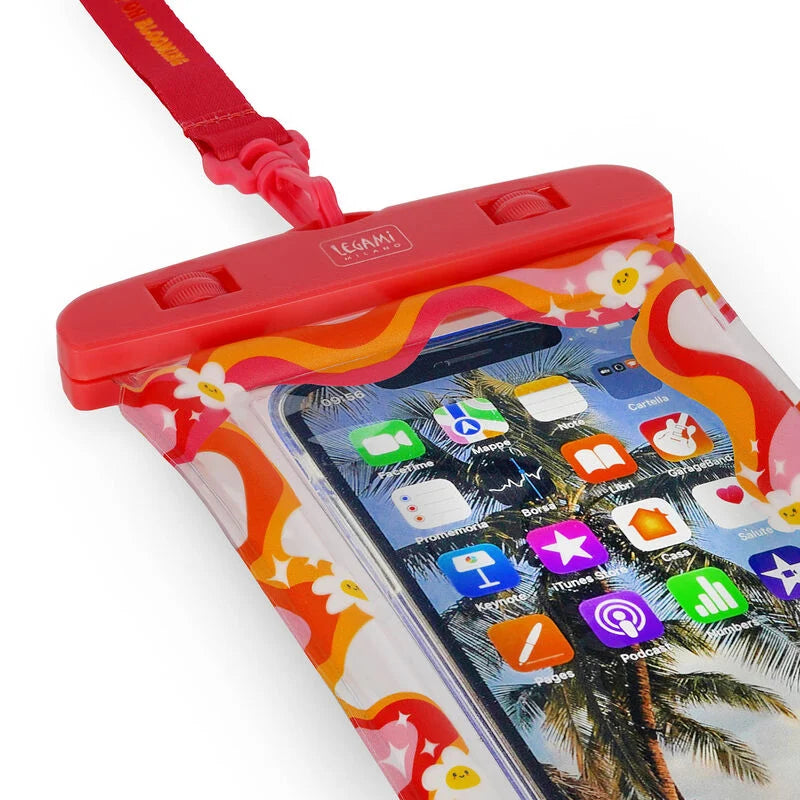 Fabulous Gifts Beach Accessories Legami Floating Waterproof Smartphone Pouch - Daisy by Weirs of Baggot Street