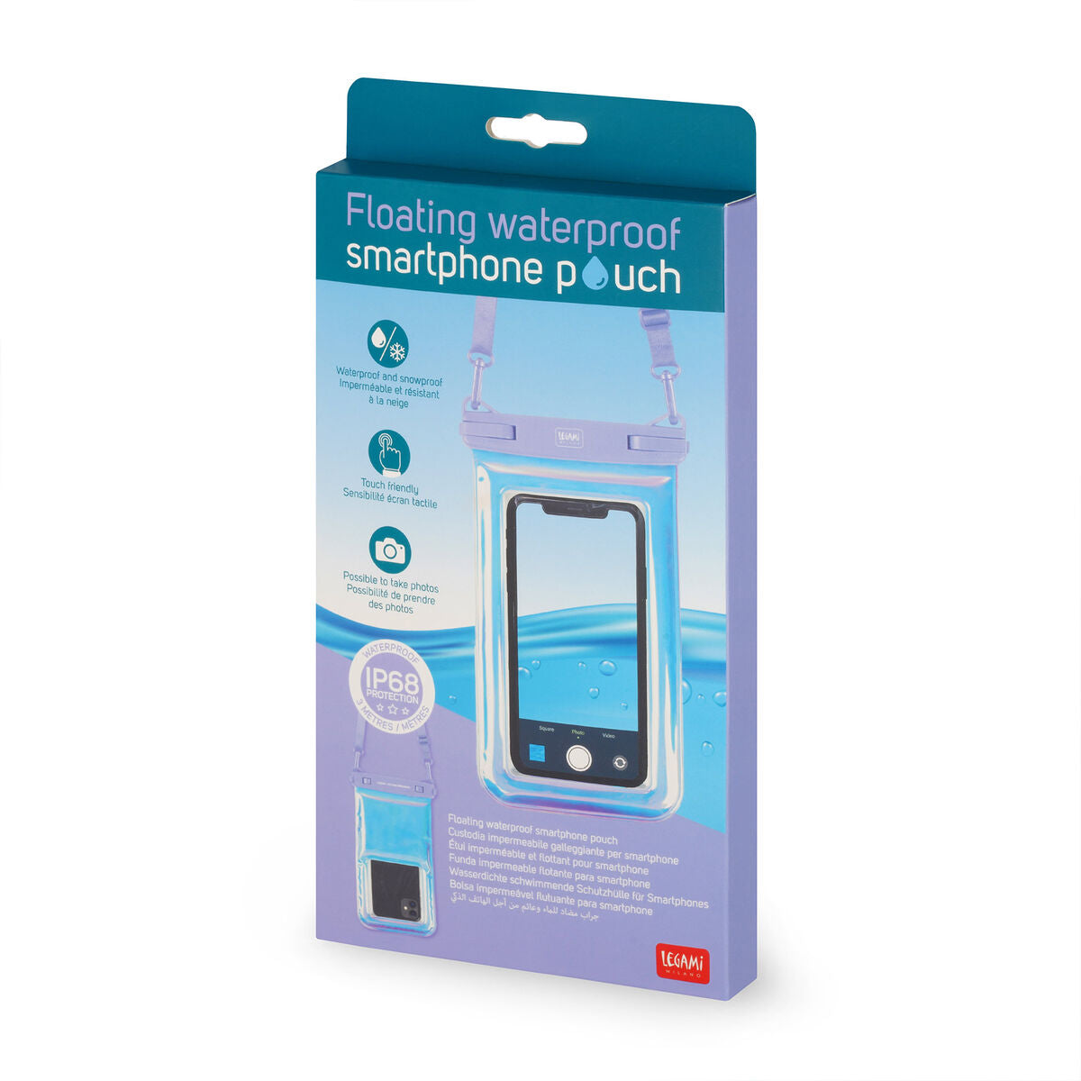 Fabulous Gifts Beach Accessories Legami Floating Waterproof Smartphone Pouch - Holo Fairy by Weirs of Baggot Street