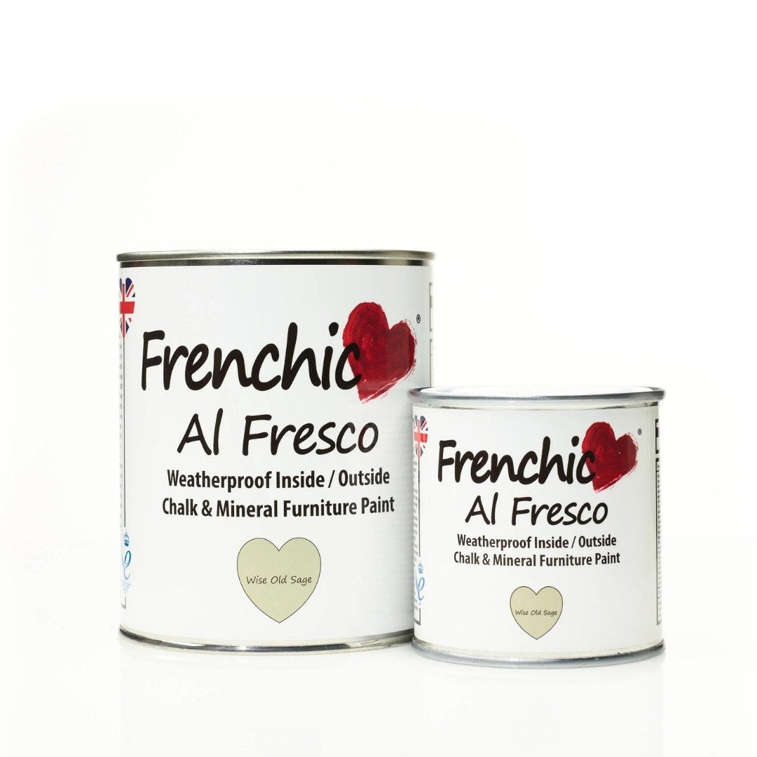 Wise Old Sage Frenchic Paint Al Fresco Inside _ Outside Range by Weirs of Baggot Street Irelands Largest and most Trusted Stockist of Frenchic Paint. Shop online for Nationwide and Same Day Dublin Delivery