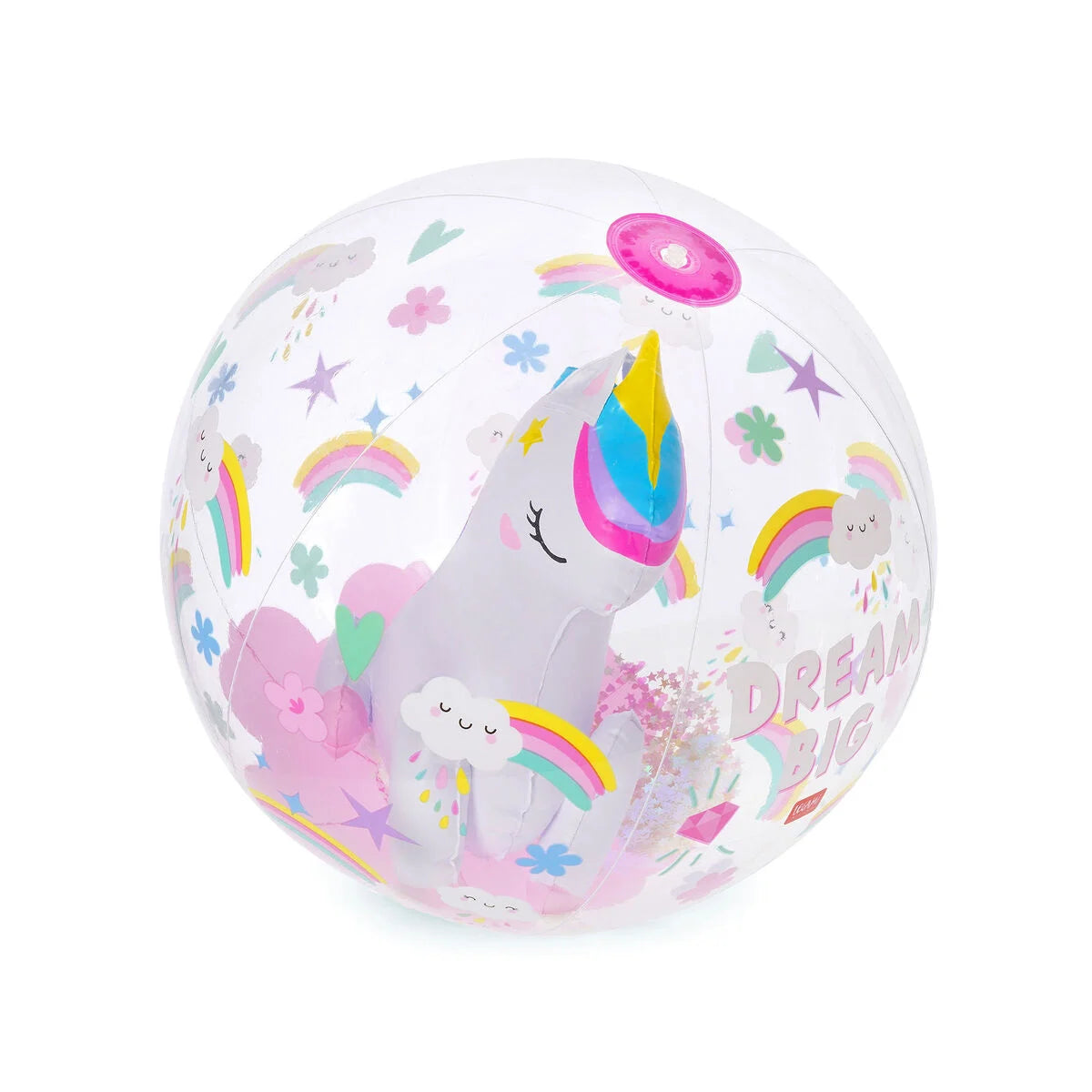 Inflatables | Legami Inflatable Beach Ball Unicorn by Weirs of Baggot Street