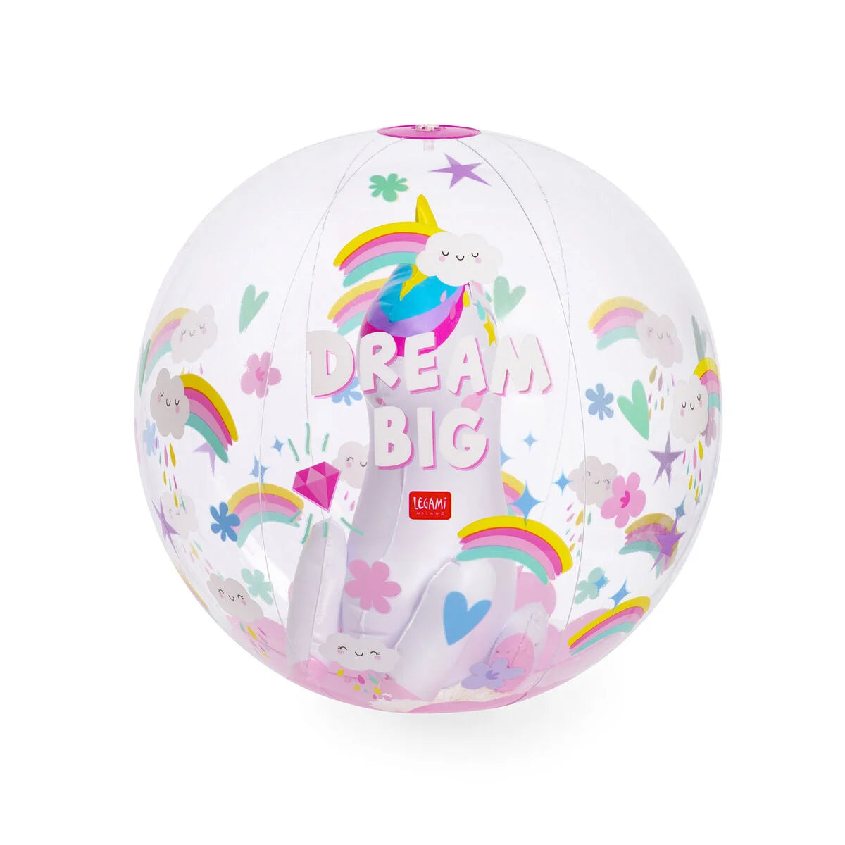 Inflatables | Legami Inflatable Beach Ball Unicorn by Weirs of Baggot Street