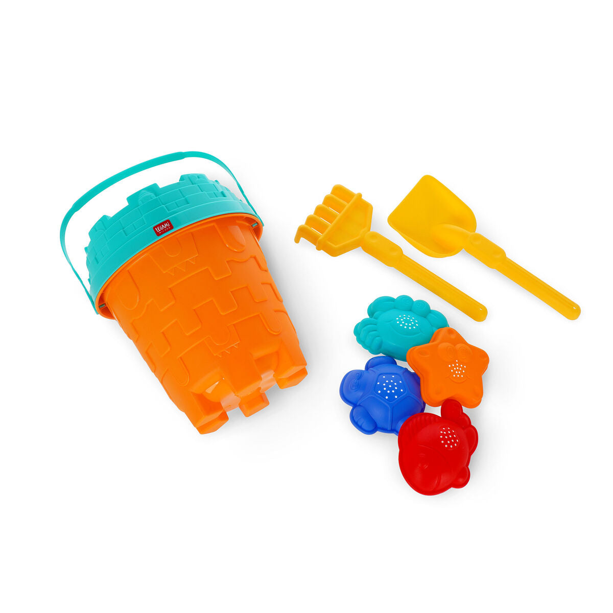 Beach Games | Legami Bucket And Sand Mould Set Beach Toys by Weirs of Baggot Street