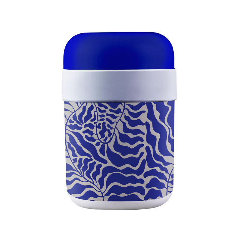 Food Storage | Bioloco Lunchpot - Blue Leaves by Weirs of Baggot Street