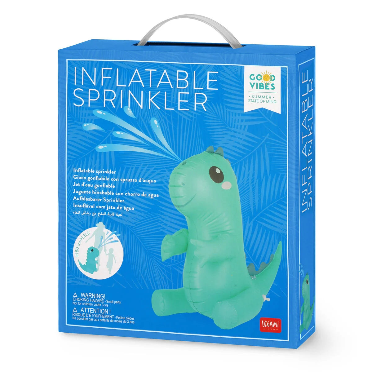 Inflatables | Legami Inflatable Sprinkler Dino by Weirs of Baggot Street