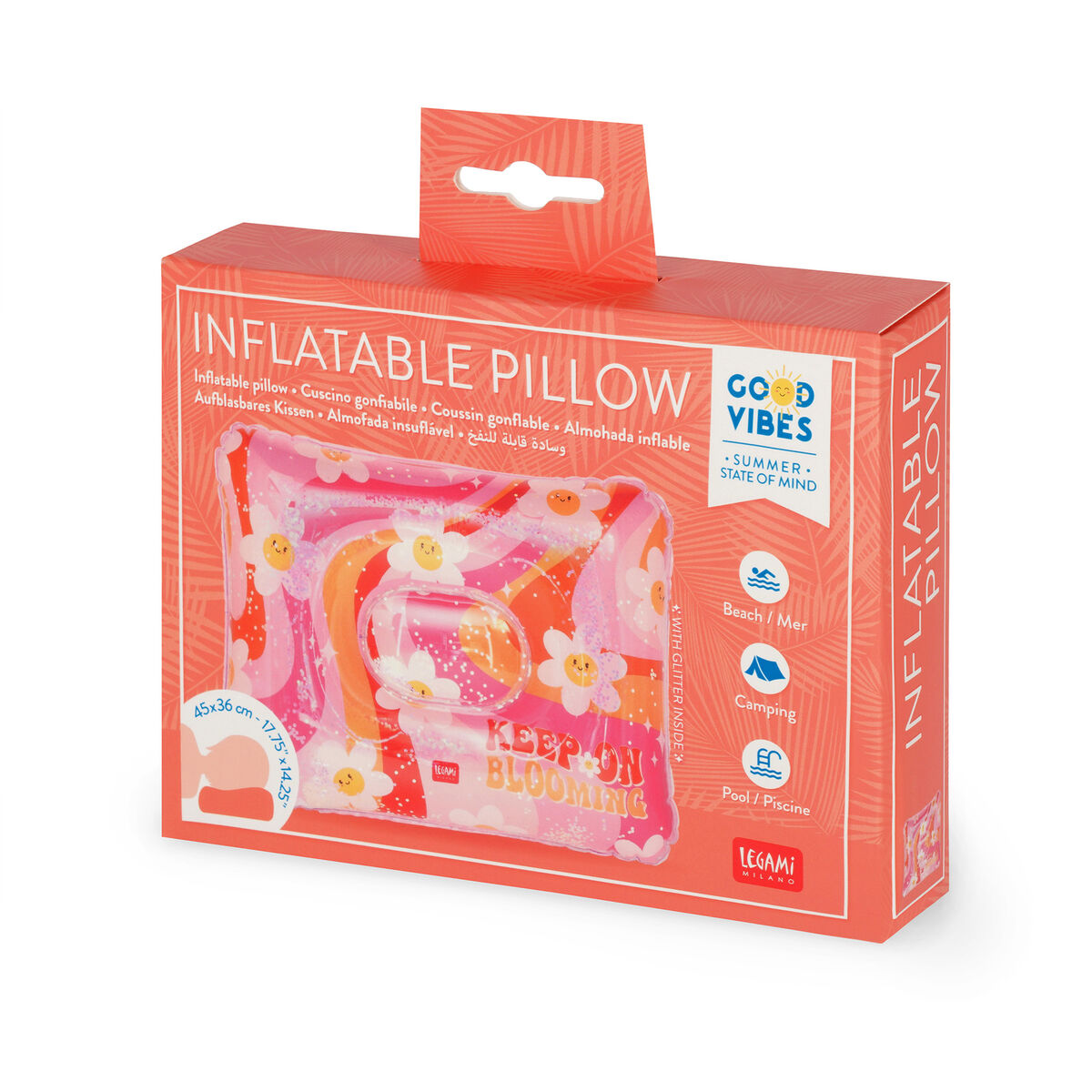 Inflatables | Legami Inflatable Pillow Daisy by Weirs of Baggot Street