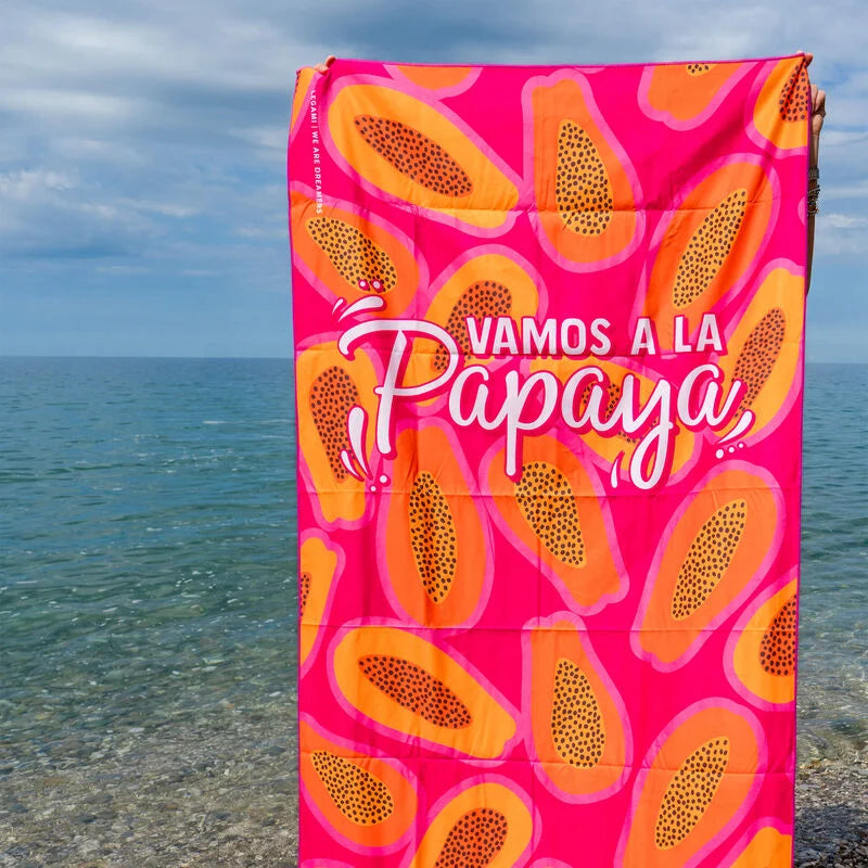 Beach Towels | Legami Beach Towel Papaya by Weirs of Baggot Street