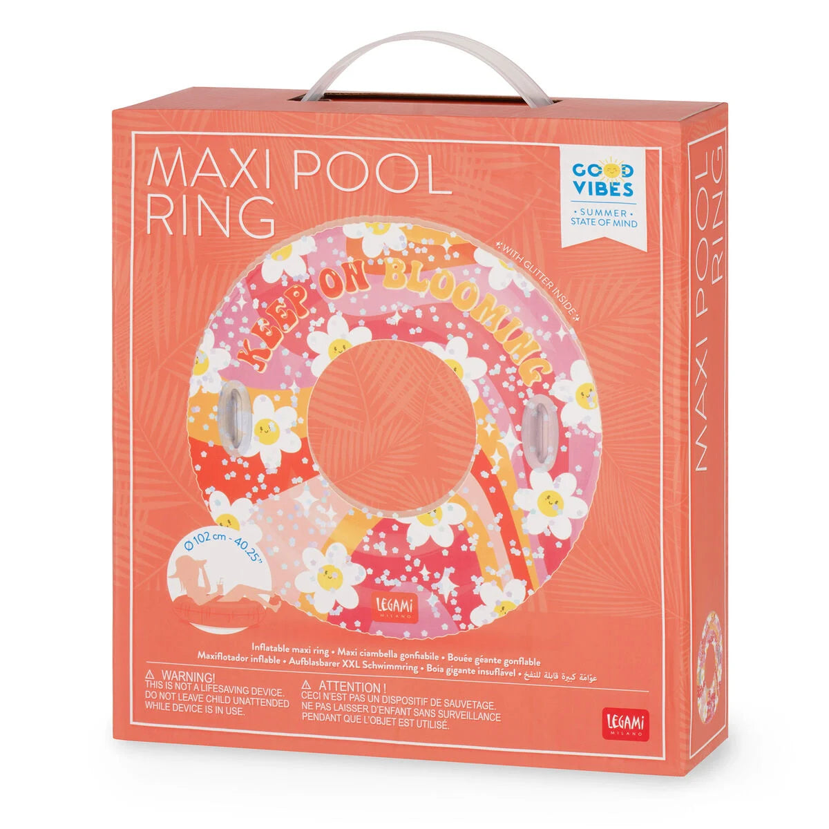 Inflatables | Legami Maxi Pool Ring Daisy by Weirs of Baggot Street