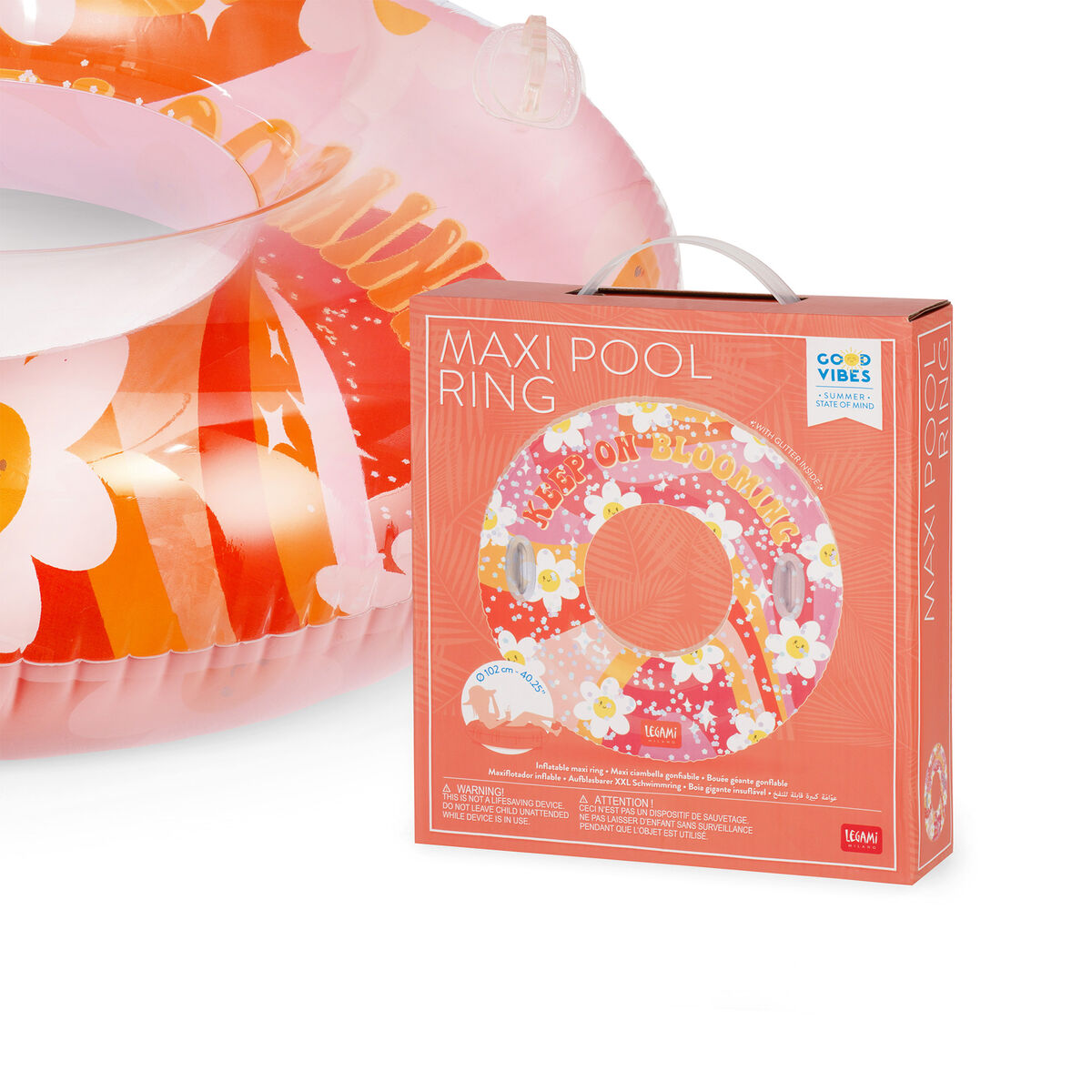 Inflatables | Legami Maxi Pool Ring Daisy by Weirs of Baggot Street