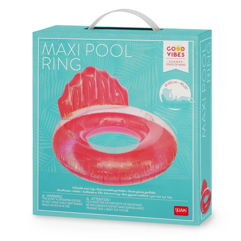 Inflatables | Legami Maxi Pool Ring Seashell by Weirs of Baggot Street