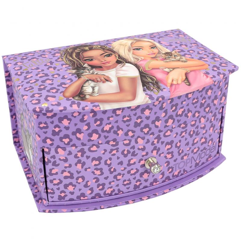 Bubs & Kids | Topmodel Jewellery Box Small Lilac Leo Love by Weirs of Baggot Street