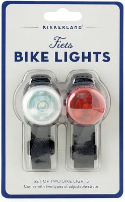 Kikkerland Fiets Bike Lights Set of 2 By Weirs Of Baggot St