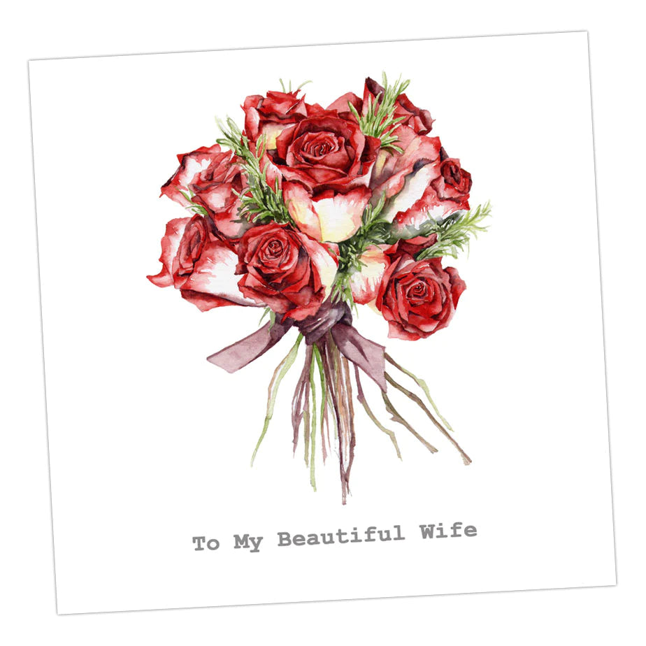 Crumble & Core | Wife Roses Card by Weirs of Baggot Street