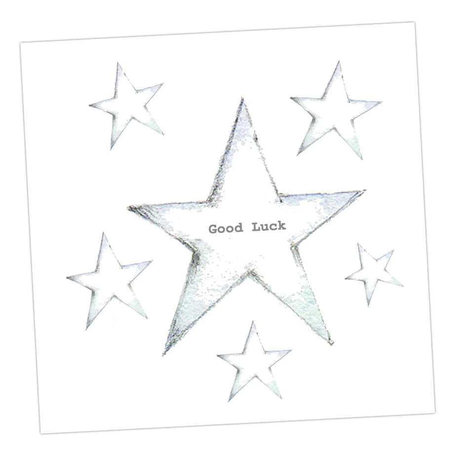 Crumble & Core | Star Good Luck Card by Weirs of Baggot Street