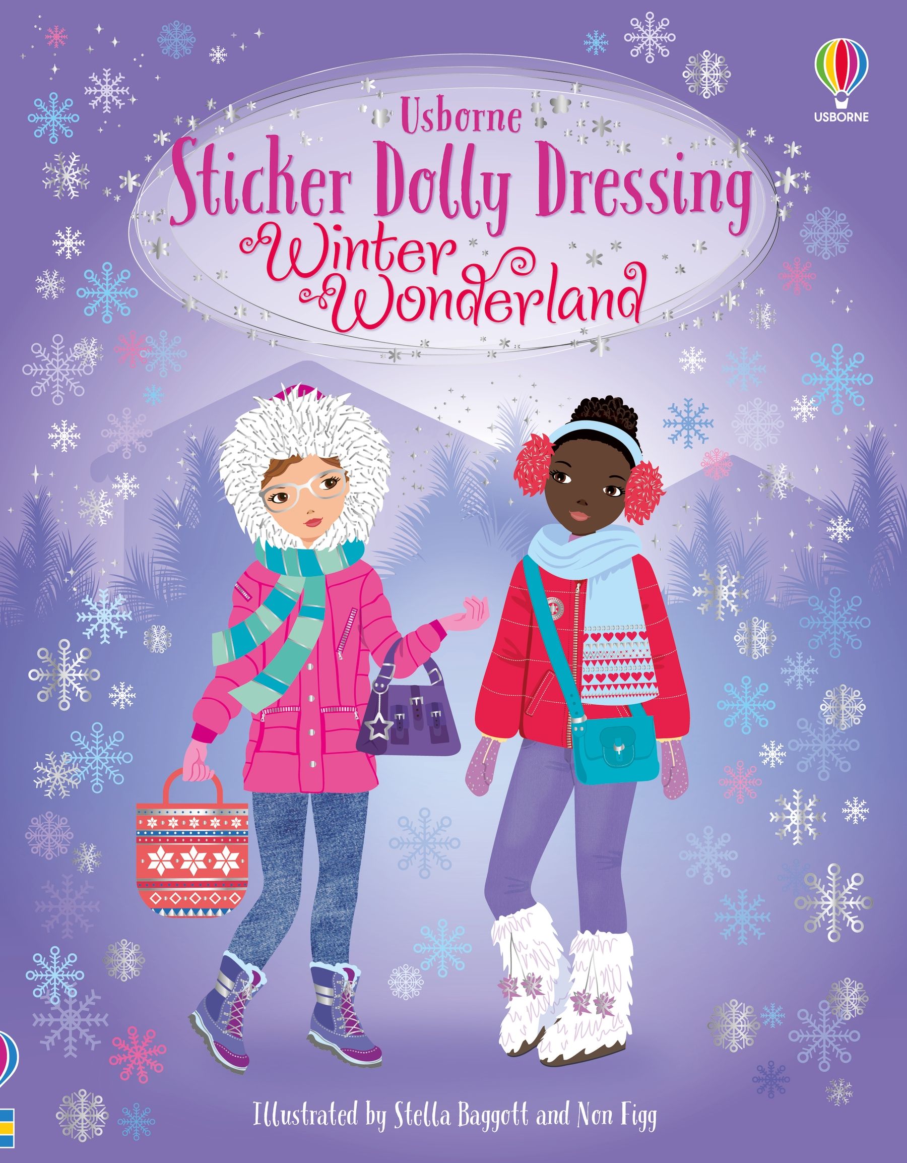 Little Bookworms | Usborne Sticker Dolly Dressing Winter Wonderland by Weirs of Baggot Street