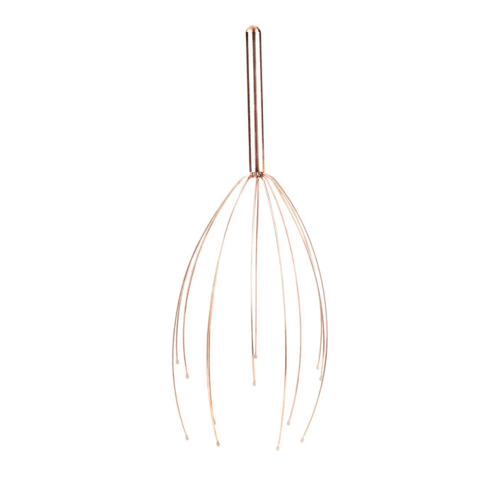 Fab Gifts | Kikkerland - Head Massager Copper by Weirs of Baggot St