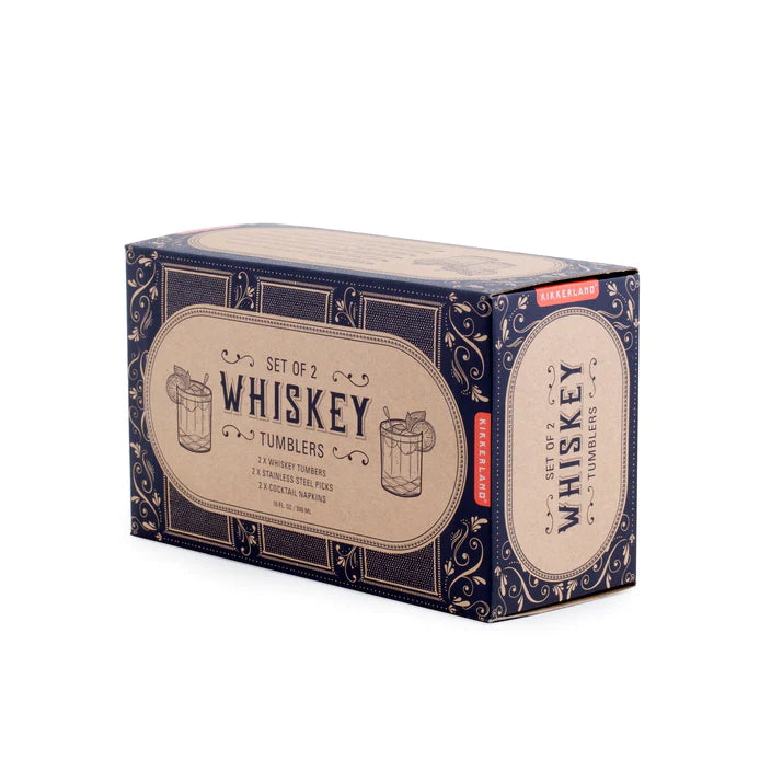 Fab Gifts | Kikkerland - Whiskey Tumblers by Weirs of Baggot St