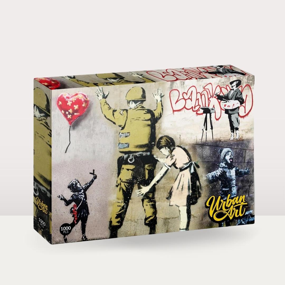 Banksy - Graffiti Painter 1000pc Puzzle by Weirs of Baggot St.jpg