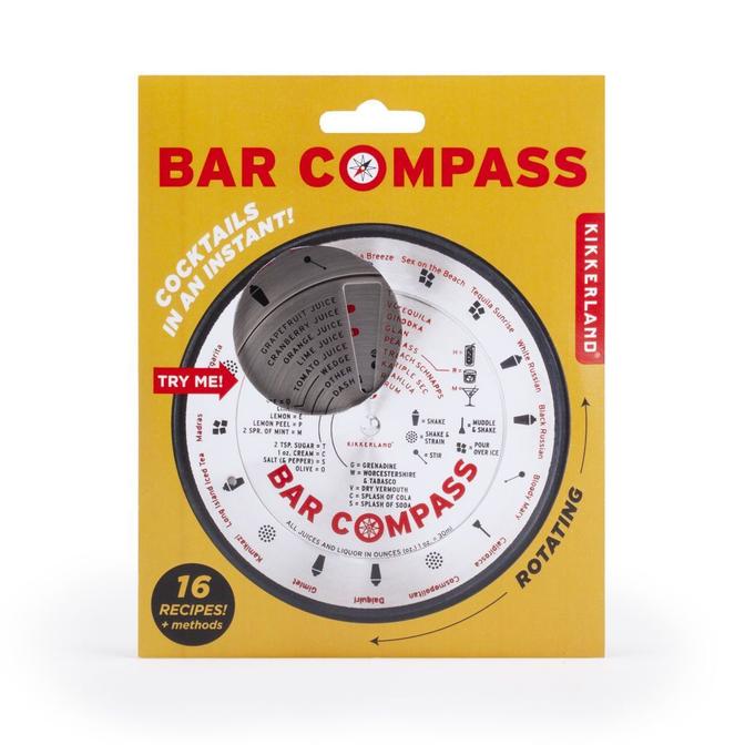 Fabulous Gifts | Kikkerland - Bar Compass Cocktail by Weirs of Baggot Street