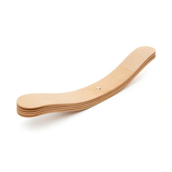 Kikkerland Boomerang Wood Bowl