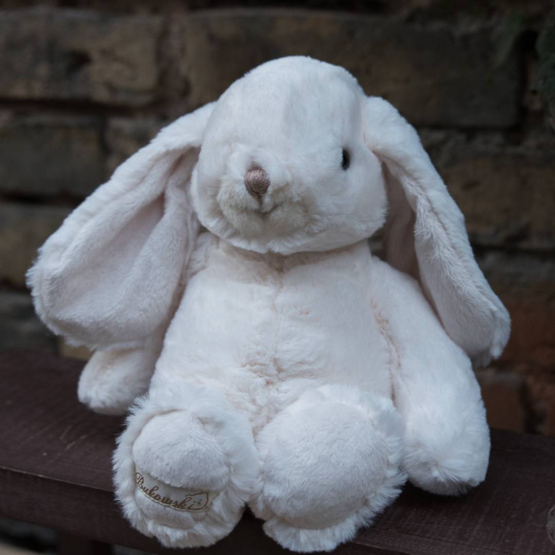 Bubs & Kids | Bukowski Bunny Lovely Kanini - White - 25cm  by Weirs of Baggot Street
