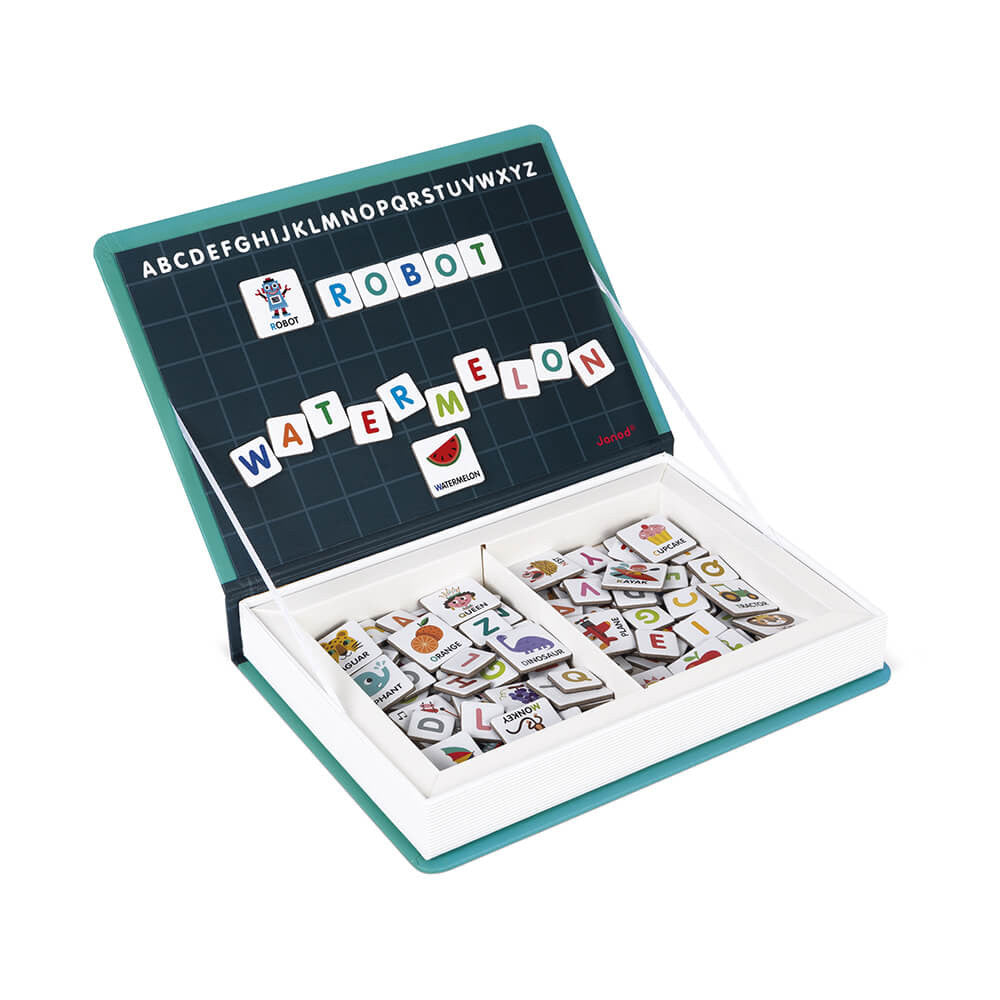 Bubs & Kids | Janod English Alphabet Magnetic Book by Weirs of Baggot Street