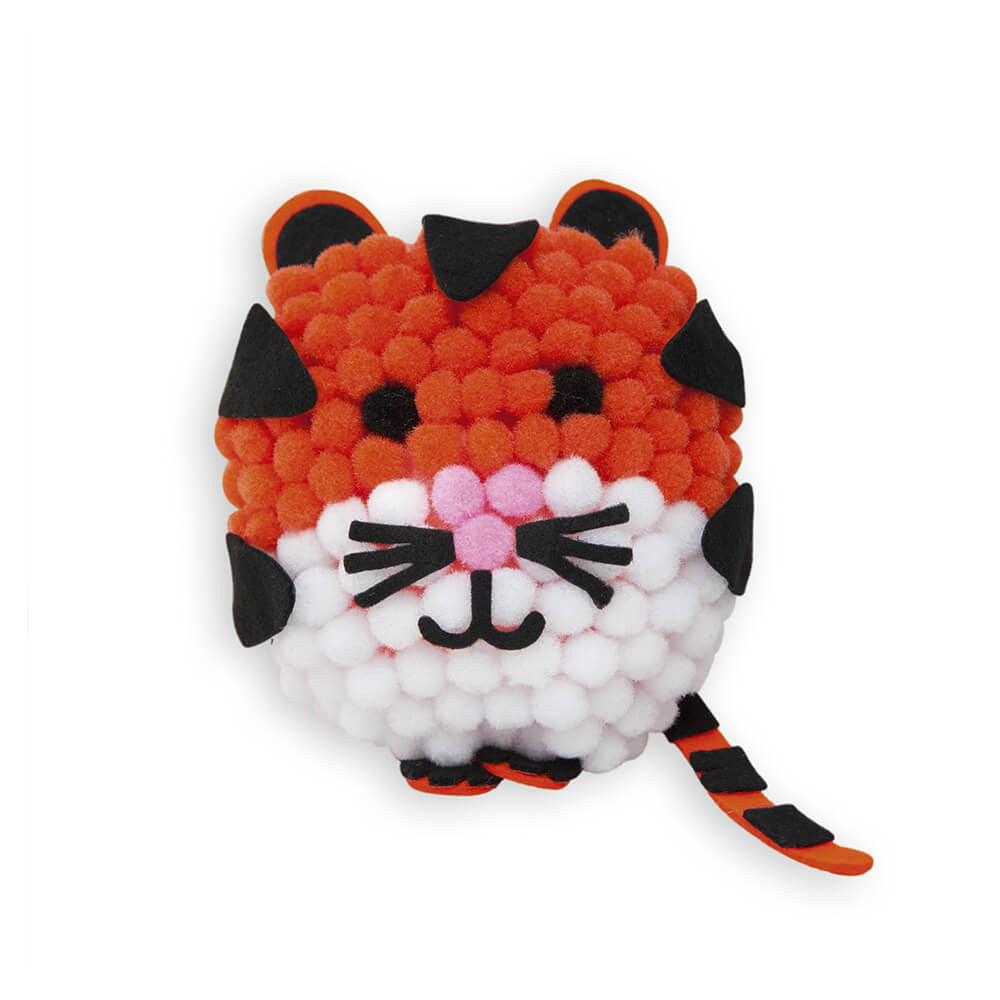Bubs & Kids | Janod Mini Pompom Tiger To Make by Weirs of Baggot Street