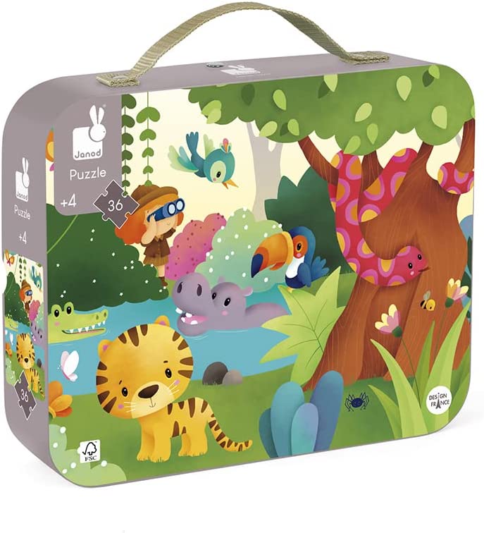 Bubs & Kids | Janod Panoramic Puzzle Jungle by Weirs of Baggot Street