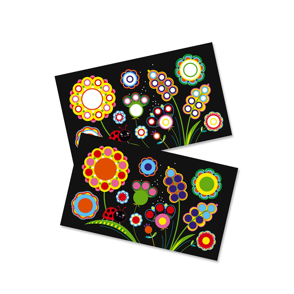 Bubs & Kids | Janod Round Stickers Spring by Weirs of Baggot Street