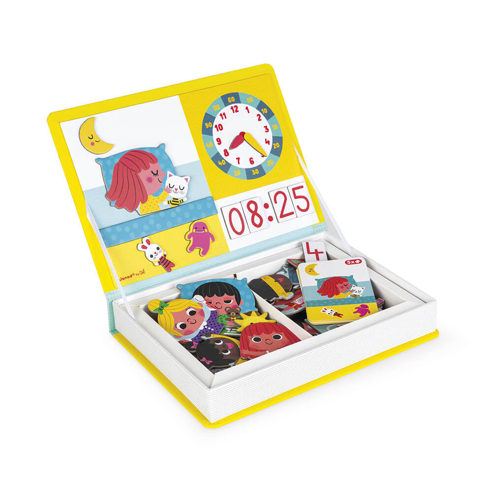 Bubs & Kids | Janod Tell The Time Magnetic Book by Weirs of Baggot Street