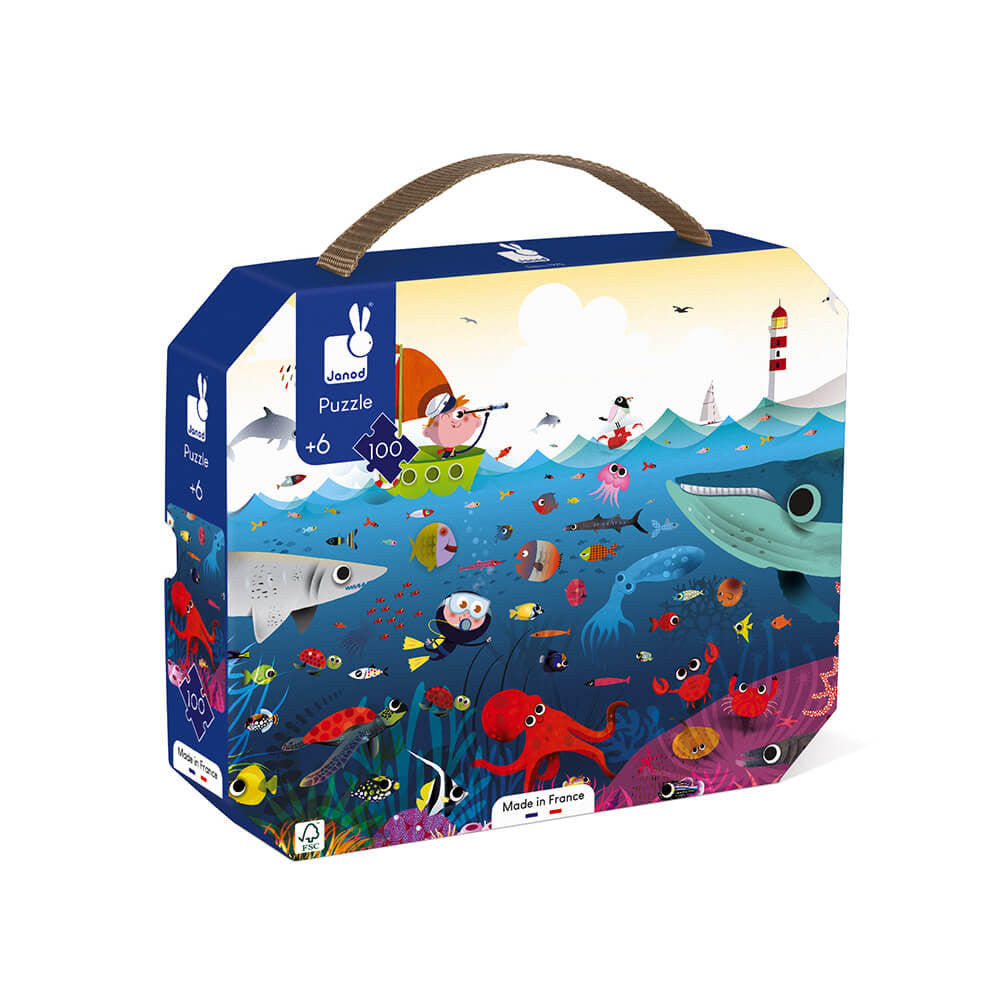 Bubs & Kids | Janod Underwater Puzzle 100Pc by Weirs of Baggot Street