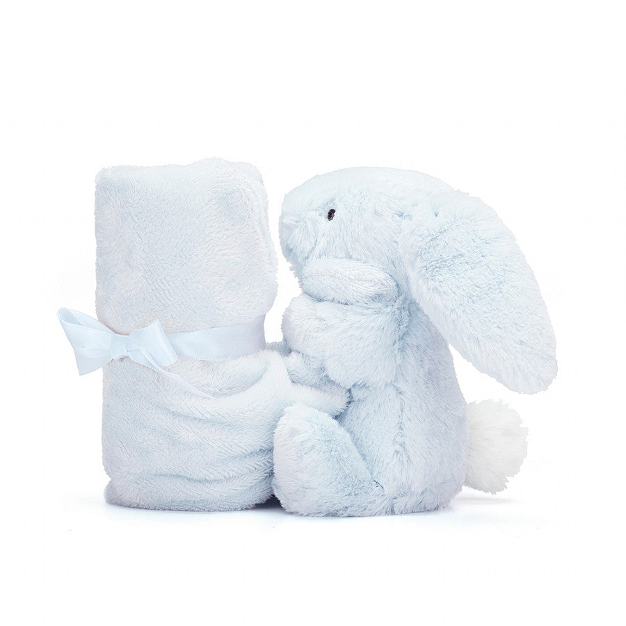 Bubs & Kids | Jellycat Bashful Blue Bunny Soother by Weirs of Baggot Street