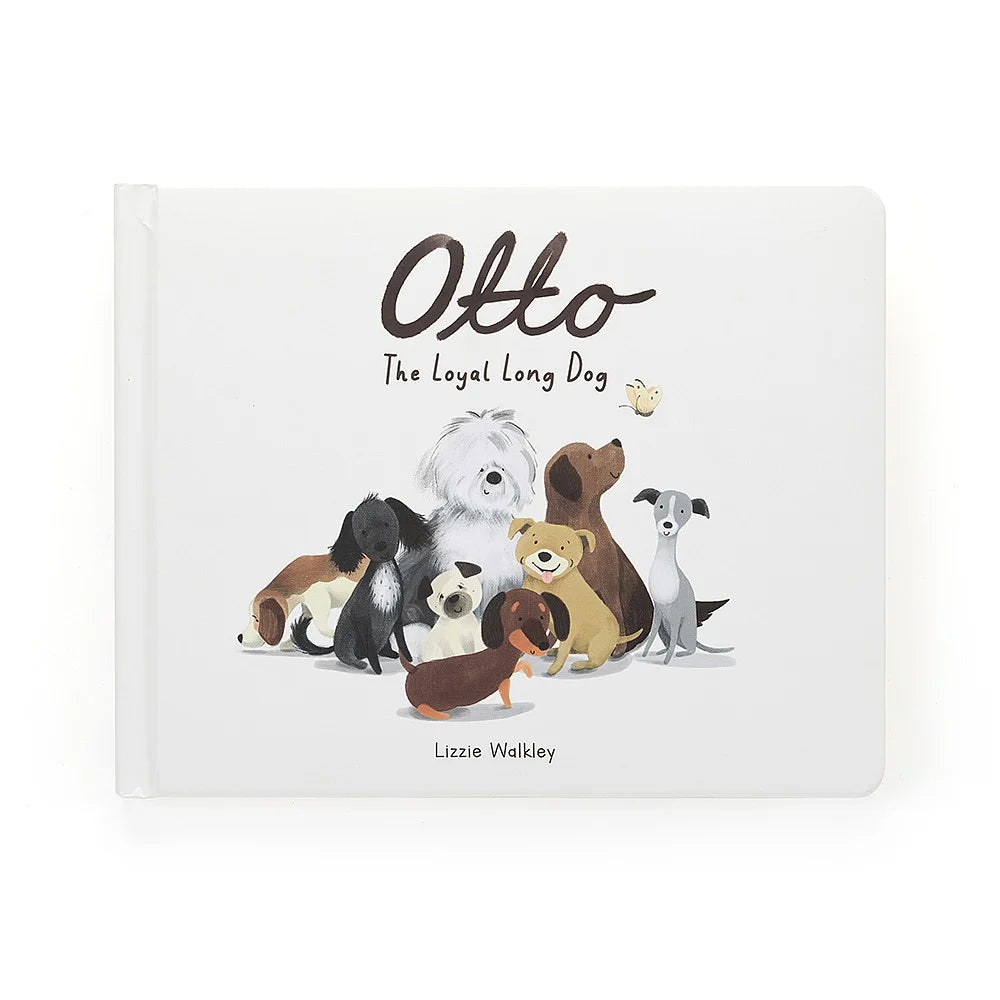 Bubs & Kids | Jellycat Otto the Loyal Long Dog Book by Weirs of Baggot Street