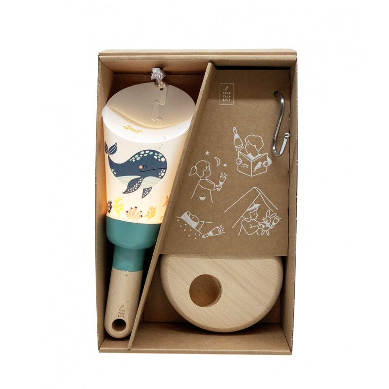 Bubs & Kids | Polochon Portable 5-In-1 Nightlight Blue Whale by Weirs of Baggot Street