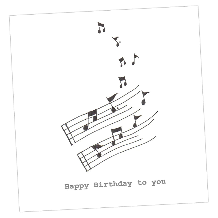 Crumble & Core | Musical Birthday Card by Weirs of Baggot Street