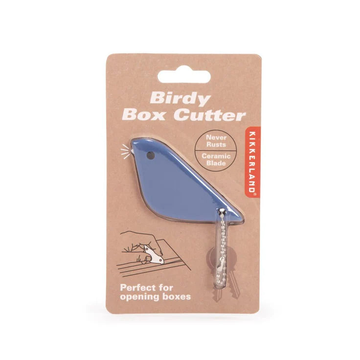 Fab Gifts | Kikkerland - Birdy Box Cutter by Weirs of Baggot St