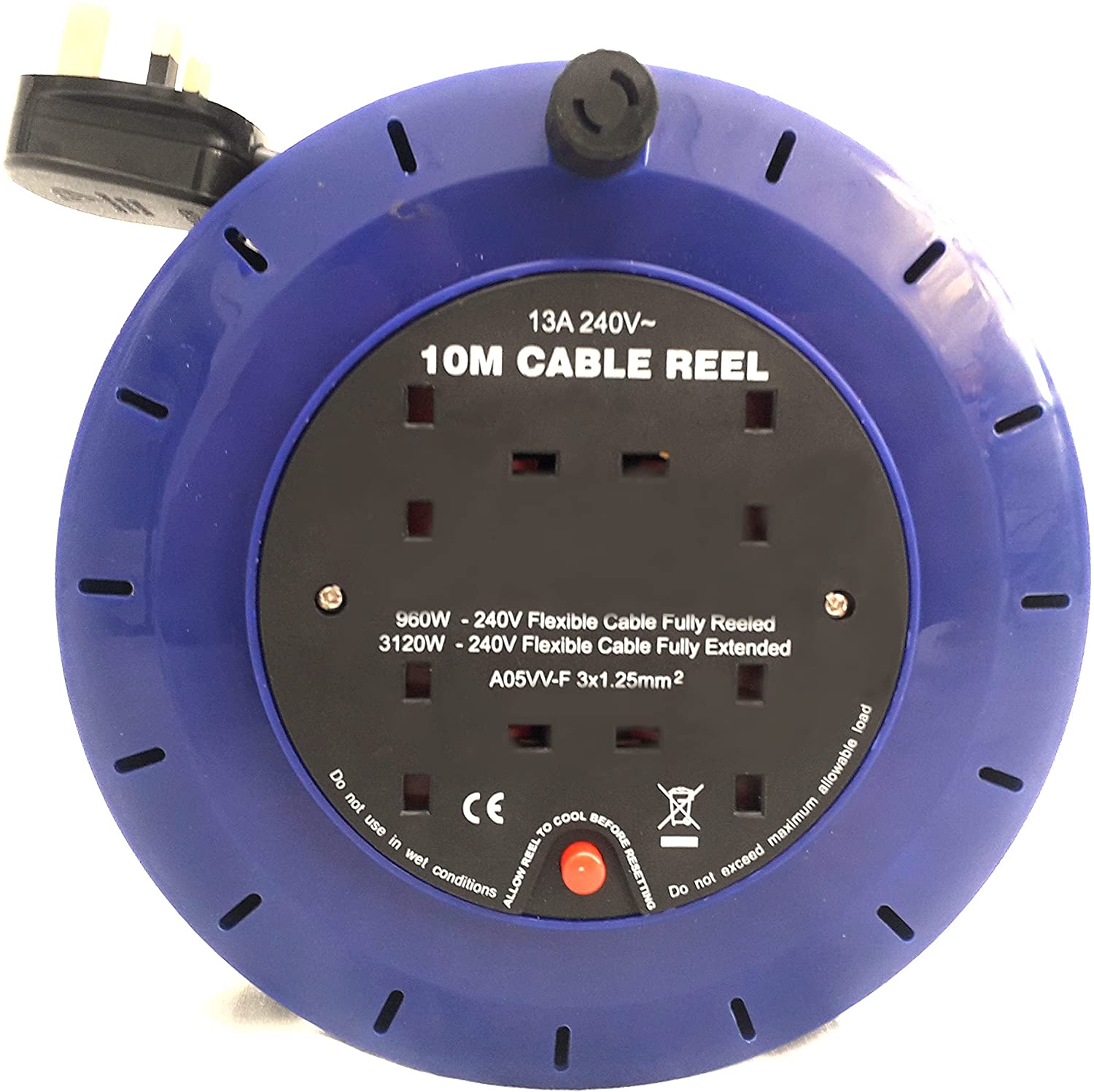 General Hardware | Cable Reel - 10m by Weirs of Baggot St